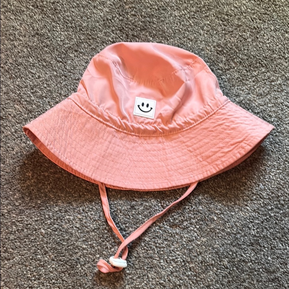Kids Pink Bucket Hat
